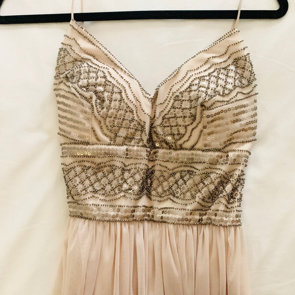 ALTAR’D STATE JEWELED GOWN